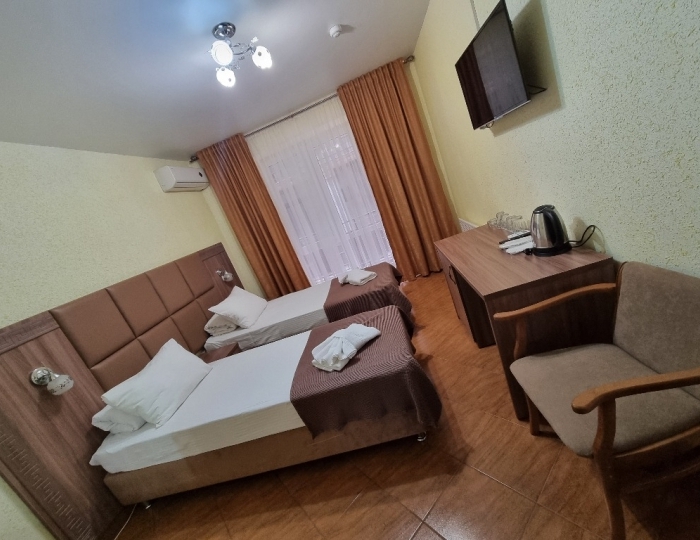 Стандарт 2-местный 1-комнатный стандарт корпус 2 - Отель «Магнолия» Гагра