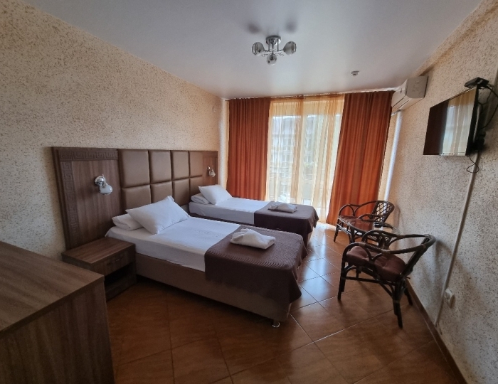 Стандарт 2-местный 1-комнатный стандарт корпус 2 - Отель «Магнолия» Гагра